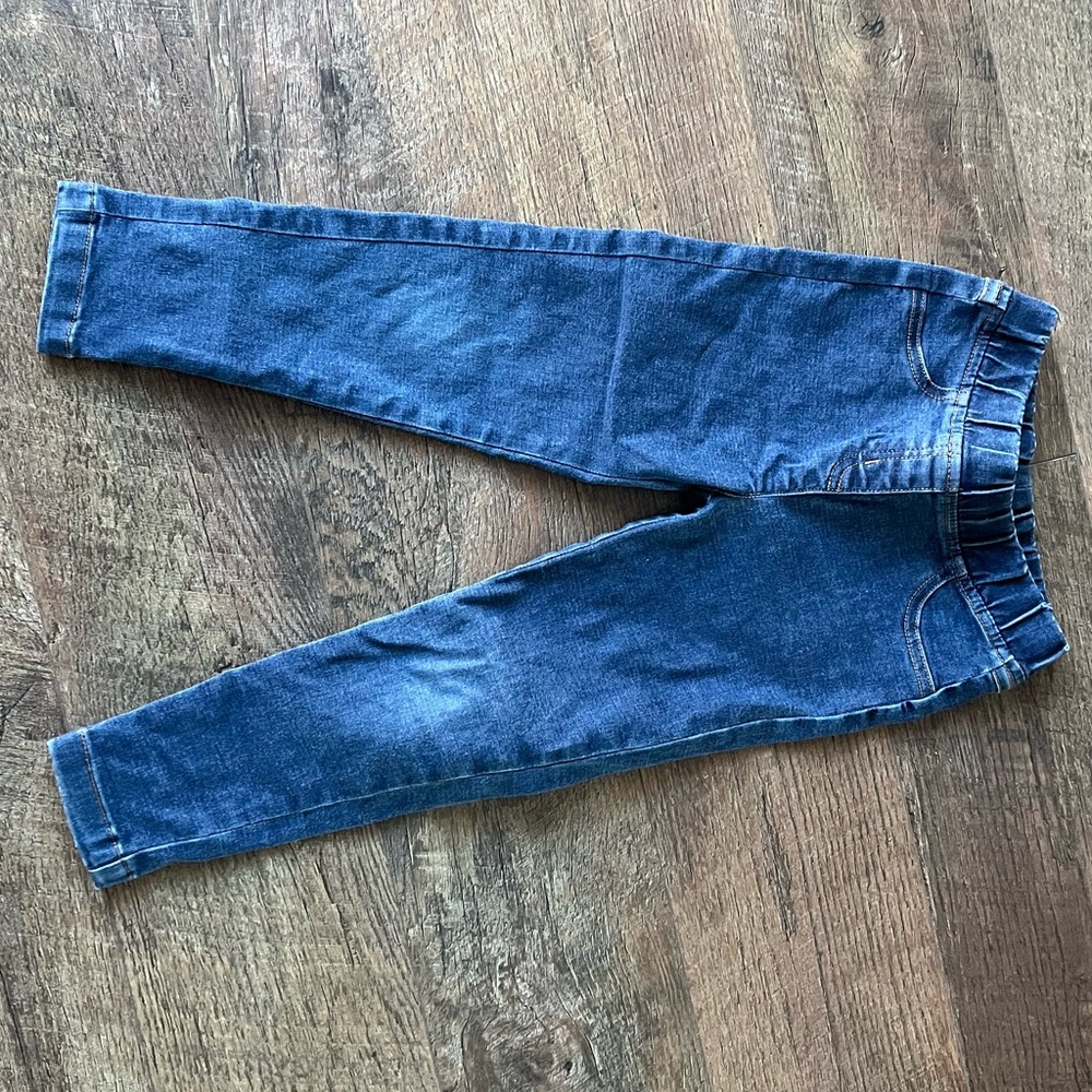 Hanna Andersson play denim leggings 100/4T